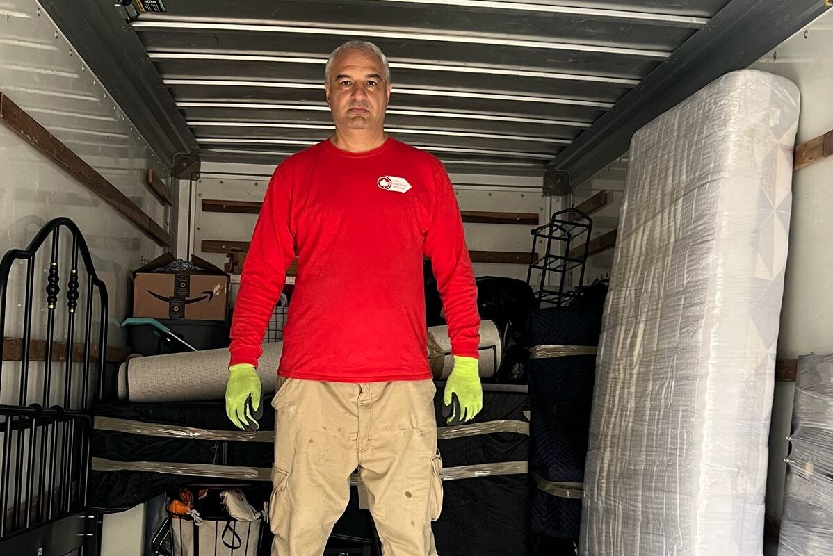 Movers charge by weight and space, helps your new home feel organized from day one